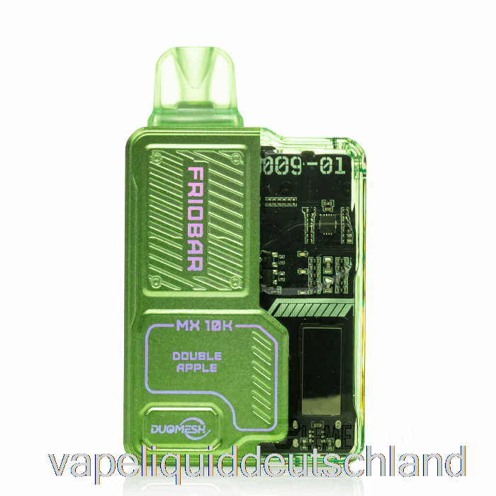 Freemax Friobar MX 10k Einweg-Doppelapfel-Vape-Flüssigkeit